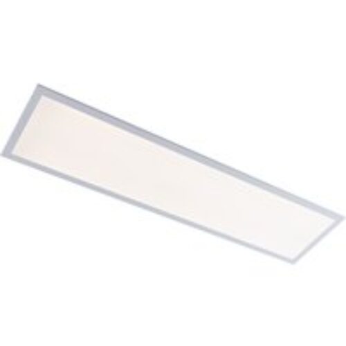 Modern LED paneel wit 100 cm incl. LED dim to warm - Ayse