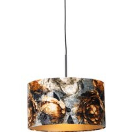 Art deco oosterse wandlamp roestbruin 2-lichts - Mary