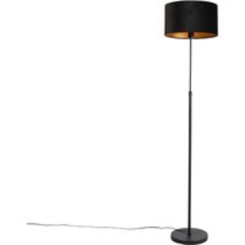 Smart hanglamp zwart met smoke glas 3-lichts incl. Wifi A60 - Zuzanna