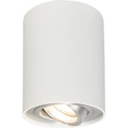 Moderne plafondlamp wit 5-lichts verstelbaar vierkant - Jeana