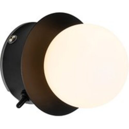 Smart wandlamp zwart 10 cm incl. 2 Wifi G9 - Otan