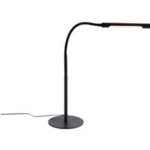 Design tafellamp zwart incl. LED met touch dimmer - Palka