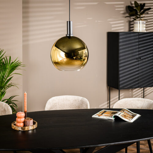 BASE Hanglamp Mirel Glas - Goud