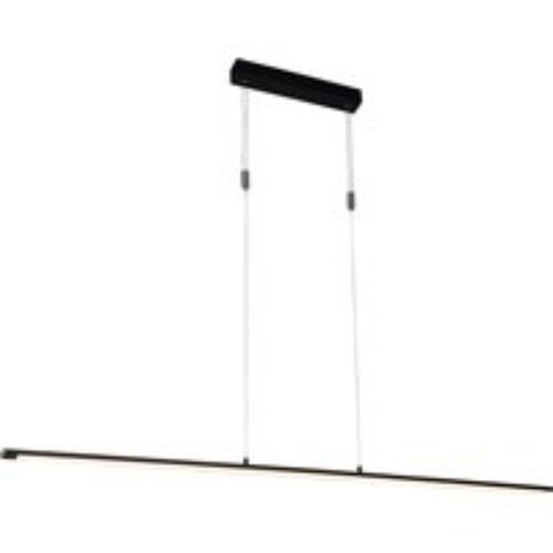 Moderne hanglamp zwart incl. LED 3-staps dimbaar - Benson