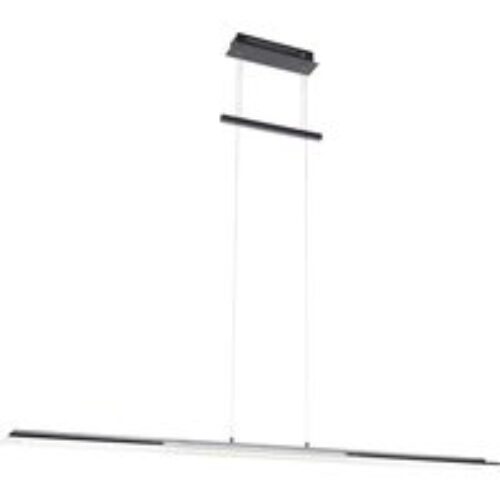 Moderne hanglamp zwart incl. LED 3-staps dimbaar - Kahan