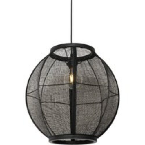 Oosterse hanglamp zwart 46 cm - Rob