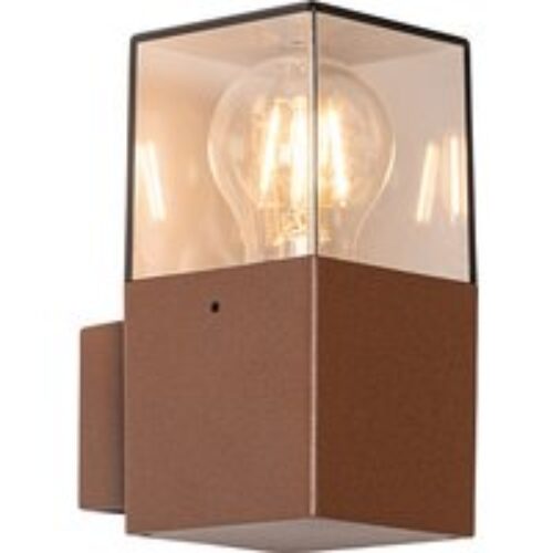 Industriële buiten wandlamp roestbruin IP44 - Denmark