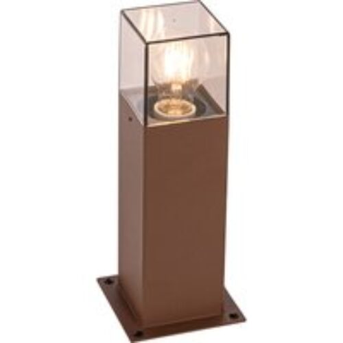 Industriële staande buitenlamp roestbruin 30 cm IP44 - Denmark