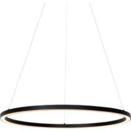 Hanglamp zwart 80 cm incl. LED 3-staps dimbaar - Girello