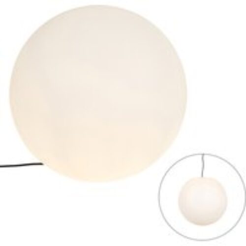 Moderne buitenlamp wit 56 cm IP65 - Nura