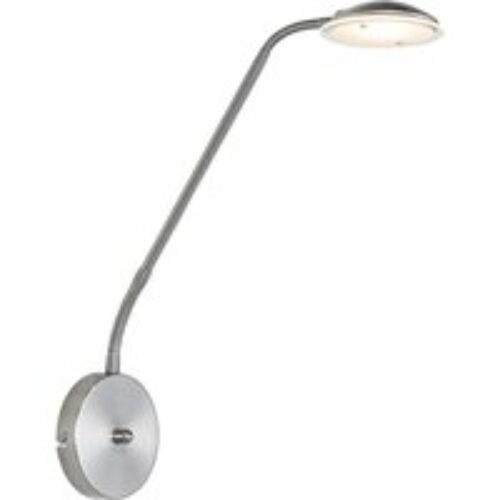 Moderne wandlamp staal incl. LED - Eva