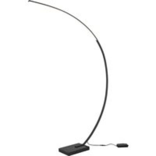 Design vloerlamp zwart incl. LED dimbaar - Dina