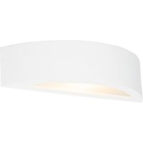 Landelijke wandlamp gips - Aurel Novo